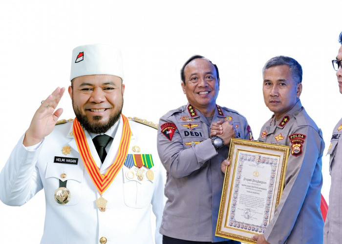 Polda Bengkulu Raih Penghargaan Terbaik Nasional dari Kapolri, Begini Respon Gubernur Helmi