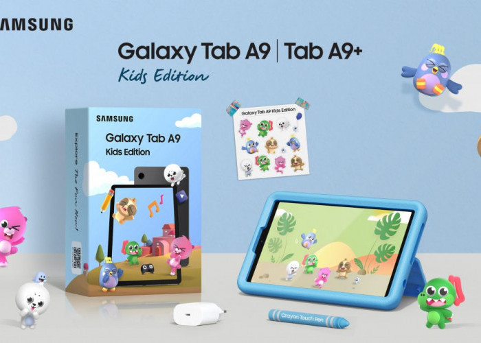 Dirancang Aman dan Nyaman untuk Anak, Samsung Rilis Galaxy Tab A9 Series Kids Edition