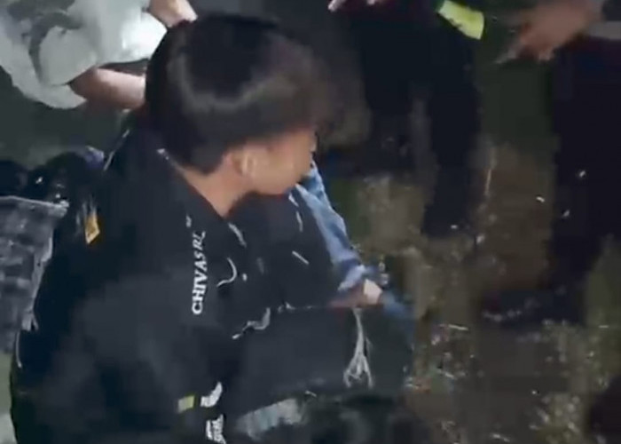 Patroli Ditsamapta Polda Bengkulu Amankan Remaja Bawa Senjata Tajam