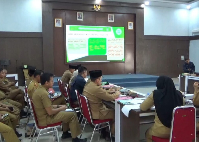 Hasil Raport Kinerja OPD Pemkab Kepahiang Selama 100 Hari Kepemimpinan Nata-Hafizh