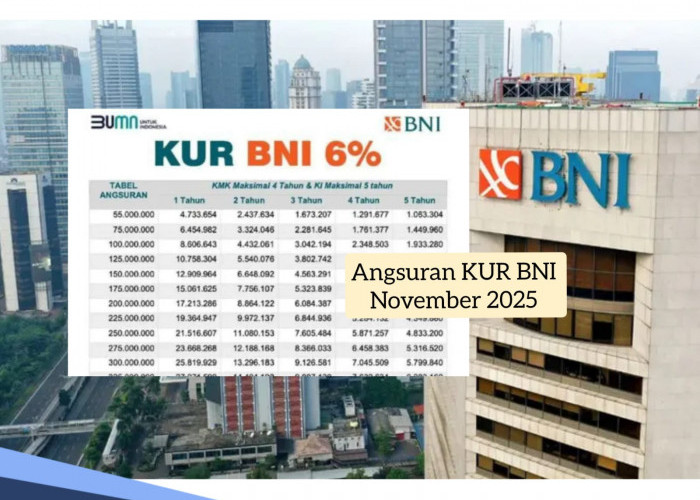 UMKM Merangkak Jadi Melompat Berkat KUR BNI November 2025, Ini Tabel Pinjaman Rp 50-100 Juta