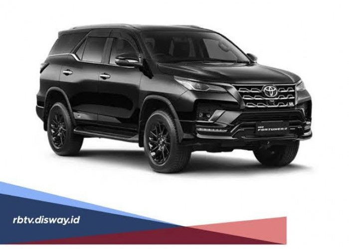 Kredit Toyota Fortuner DP Rp 90 Juta, Segini Cicilan, Tenor serta Upgrade Tampilannya