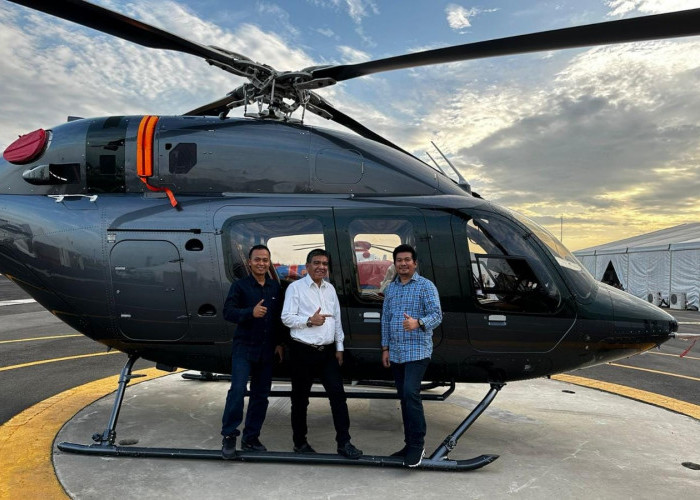 Pemilik Helikopter Rp140 Miliar Asal Bengkulu Merupakan Paman Wakil Bupati Bengkulu Utara