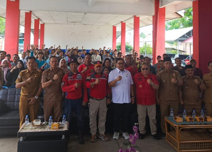 250 Relawan Damkar Ikuti Sosialisasi Pencegahan Kebakaran di Kota Bengkulu 