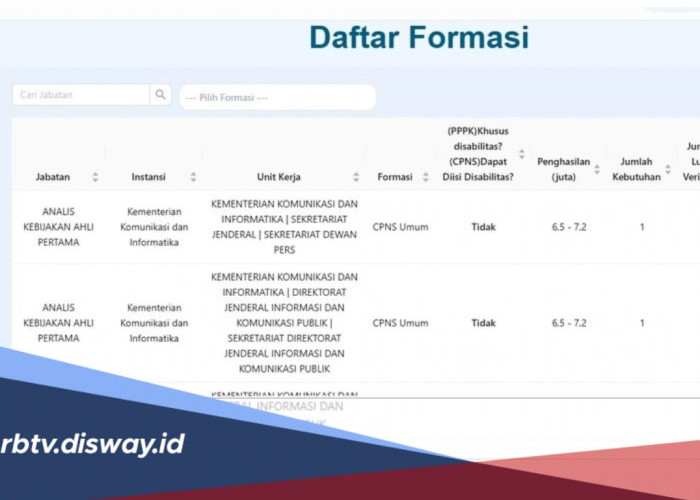 Cara Melihat Jumlah Pesaing CPNS 2024 di Laman SSCASN BKN, Cek di Sini Panduannya