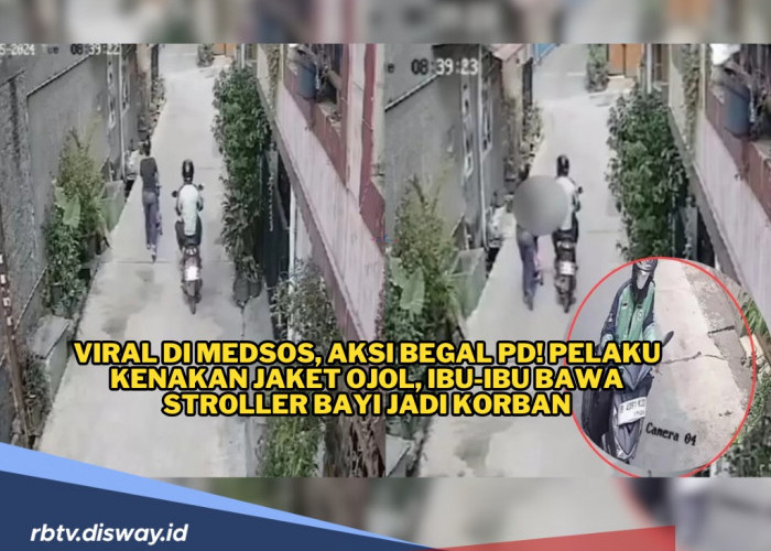 Waspada! Pelaku Begal Payudara Beraksi Pakai Jaket Ojol, Ibu-ibu Bawa Stroller Bayi Jadi Korban