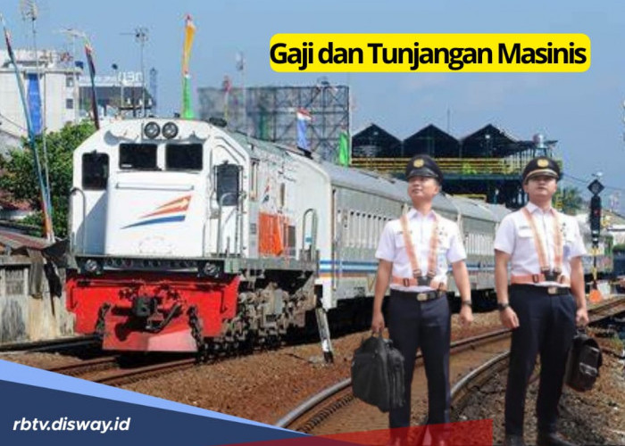 Kira-kira Berapa Gaji dan Tunjangan Masinis Kereta Api di Indonesia 
