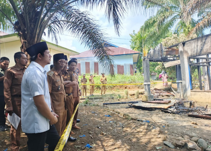 Duka Kebakaran Maut di Senali Bengkulu Utara, Bupati Arie Hadir Beri Dukungan Moril dan Bantuan