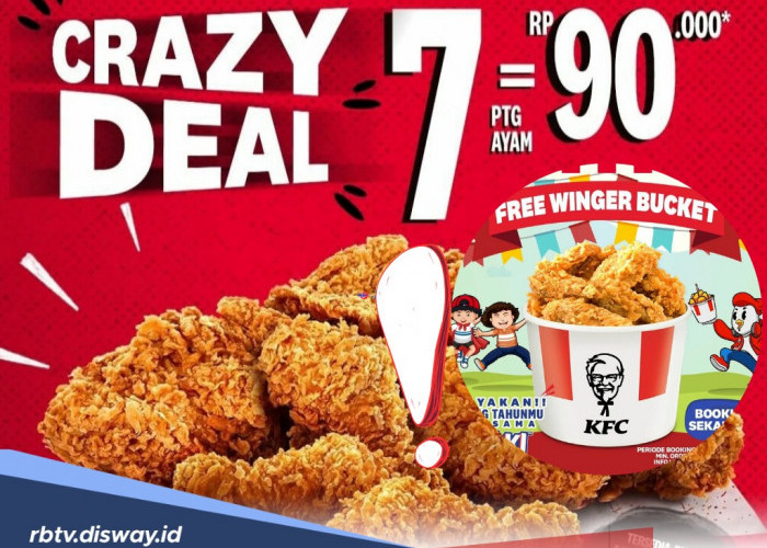 Daftar Promo KFC Bulan Juli 2024, Mulai dari Promo Paket Besar hingga Free Winger Bucket