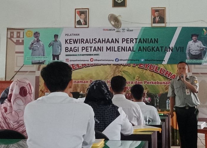 30 Petani Milenial Dilatih Kewirausahaan untuk Menunjang Pertanian