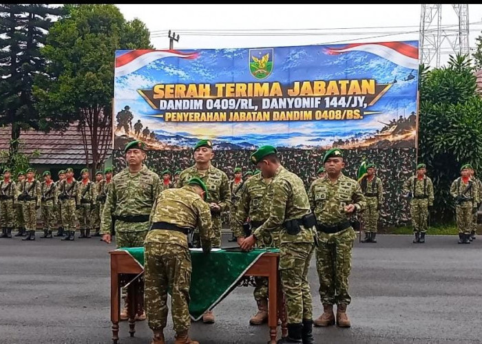 Sertijab, Ini Pejabat Dandim 0409 Rejang Lebong dan Danyonif 144 Jaya Yudha yang Baru