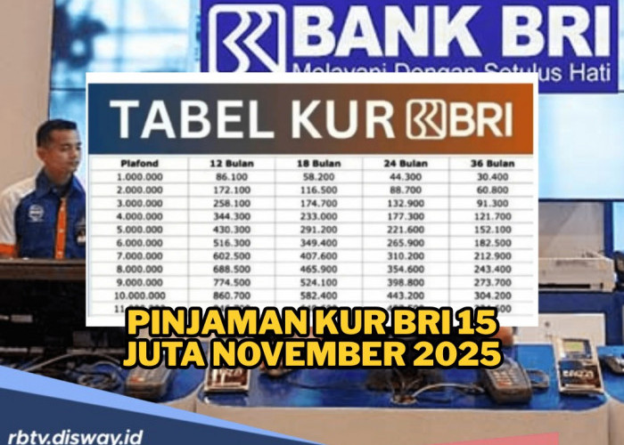 Butuh Tambahan Modal? Pinjaman KUR BRI Rp15 Juta Bulan November Jadi Solusinya, Cek Syarat dan Angsurannya