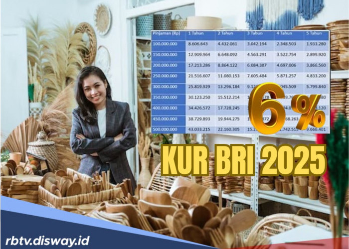 KUR BRI Hari Ini, Pinjaman Rp 300 Juta Bayar 60 Kali, Cicilan per Bulannya Segini
