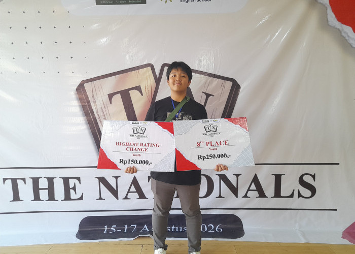 Kompetisi Nasional Scrabble, Murid SMAN 2 Bengkulu Sabet The Best 2 Kategori