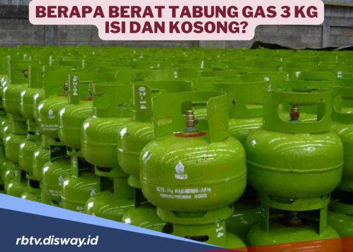 Bukan 3 Kg, Ternyata Segini Perbandingan Berat ‘Gas Melon’ Ketika Kosong dan Berisi!