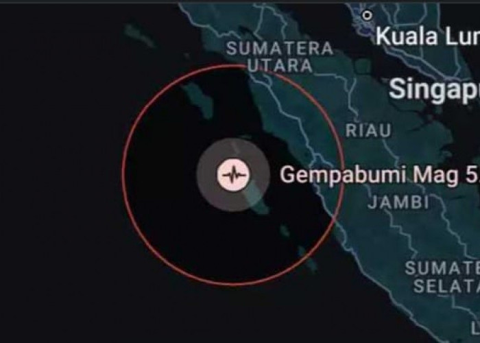 Gempa Kembali Mengguncang Nias, Kamis Dini Hari Magnitudo 5,2 