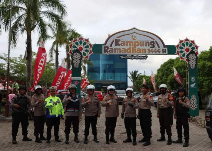 Keliling Jelang Buka Puasa, Kapolresta Singgah ke Kampung Ramadhan RBTV