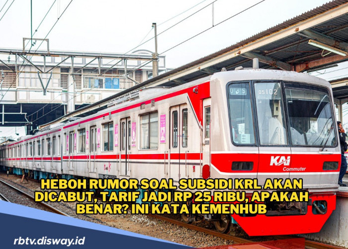 Ini Kata Kemenhub Soal Tarif Subsidi KRL yang Bakal Dicabut dan Dipatok Menjadi Rp25 Ribu Sekali Perjalanan