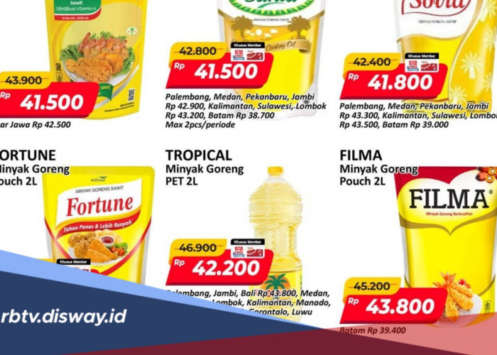 Serbu Promo Alfamart Tanggal Tua, Belanja Minyak Goreng Lebih Hemat 