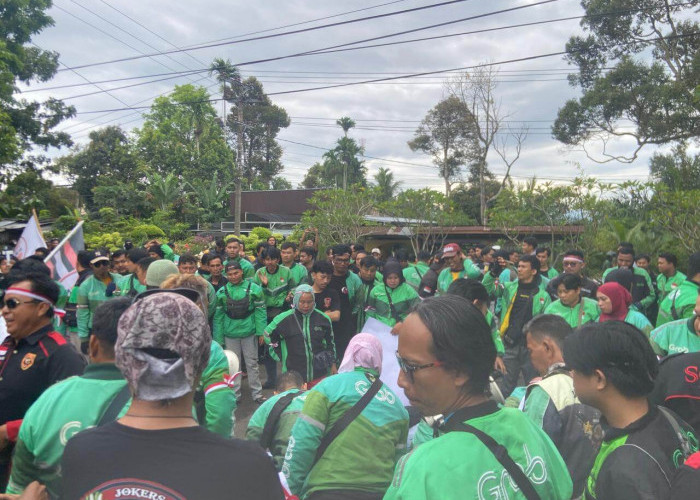 3 Tuntutan Driver Grab Bengkulu saat Aksi Unjuk Rasa di DPRD Kota Bengkulu