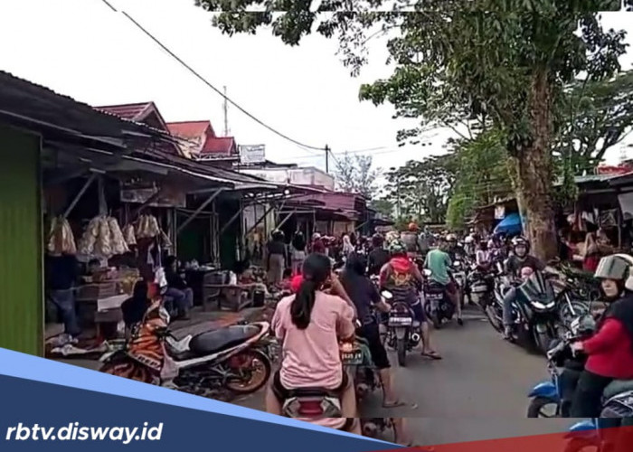 Sebulan Pasca Ditertibkan, Kawasan Jalan Pasar Pagi Kembali Jadi Lapak PKL
