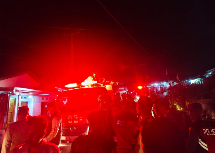 Si Jago Merah Lalap Rumah Warga di Desa Watas Rejang Lebong