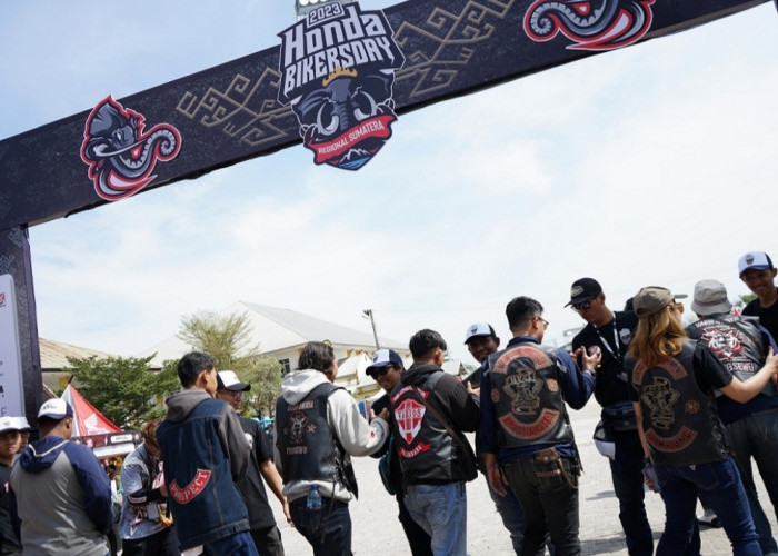 Penuh Antusias, Ribuan Bikers Honda Bersatu Merjaut Persaudaraan di HBD Regional 3 Pulau Indonesia