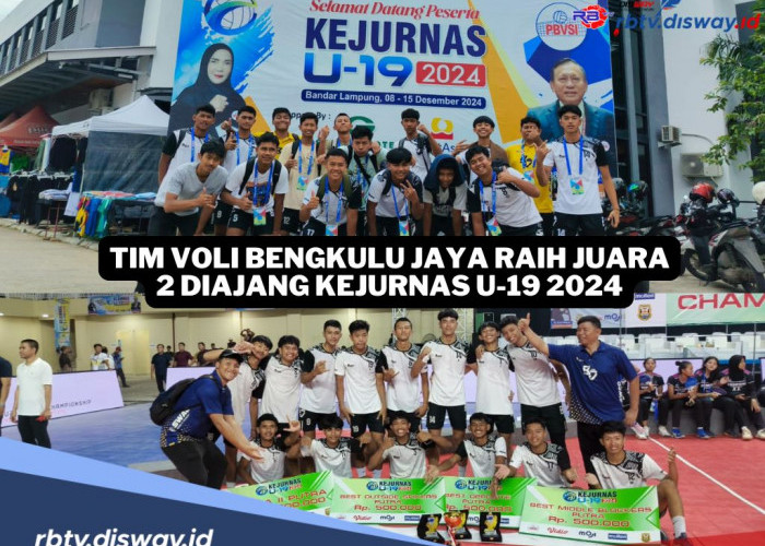 Membanggakan! Tim Voli Bengkulu Jaya Raih Juara 2 di Kejurnas Voli U-19 2024 