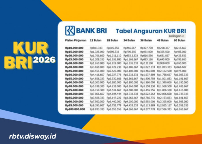 Tabel KUR BRI Januari 2026 Pinjaman Rp 35 Juta, Pengajuan Bisa Lewat Aplikasi BRImo