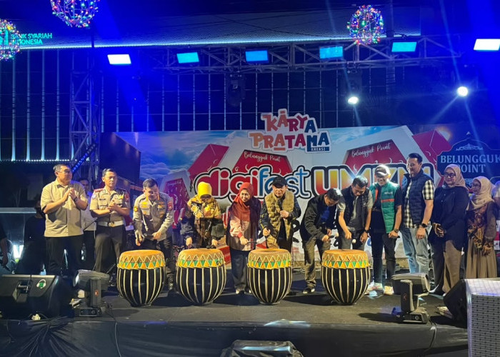 Walikota Launching Digifest UMKM di Belungguk Point, Car Free Night Bikin Warga Tumpah Ruah