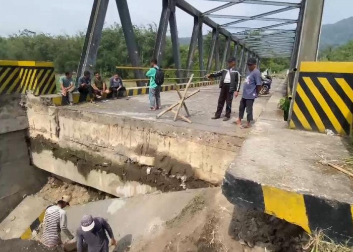 Ini Rencana Perbaikan Jembatan Ambruk Penghubung 2 Kecamatan di Rejang Lebong