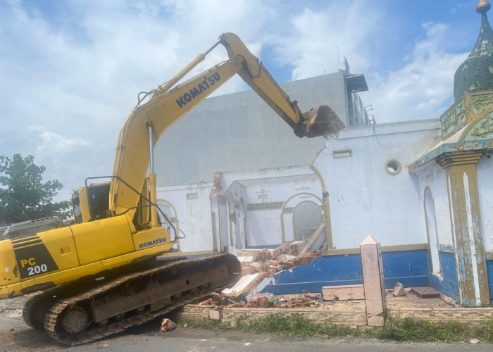 Pemkot Bengkulu Sulap Lahan Eks Masjid At Taqwa di Simpang Padang Harapan Menjadi Taman