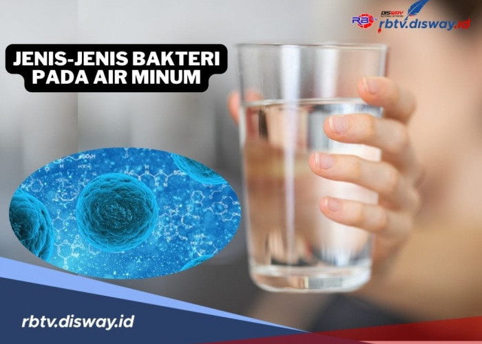 Kenali Jenis-jenis Bakteri Pada Air Minum, Bisa Picu Masalah Kesehatan Ini