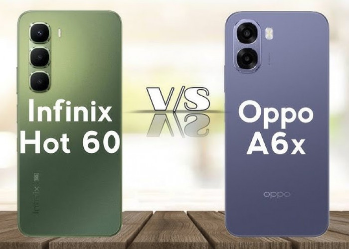 Bingung Pilih yang Mana? Ini Perbandingan Spesifikasi dan Harga Infinix Hot 60 vs Oppo A6x   