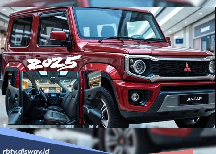 Mitsubishi Jeep J24A 2025, Punya Desain Era Militer dan Ketangguhan Modern, Cocok Buat Pecinta Offroad Sejati!
