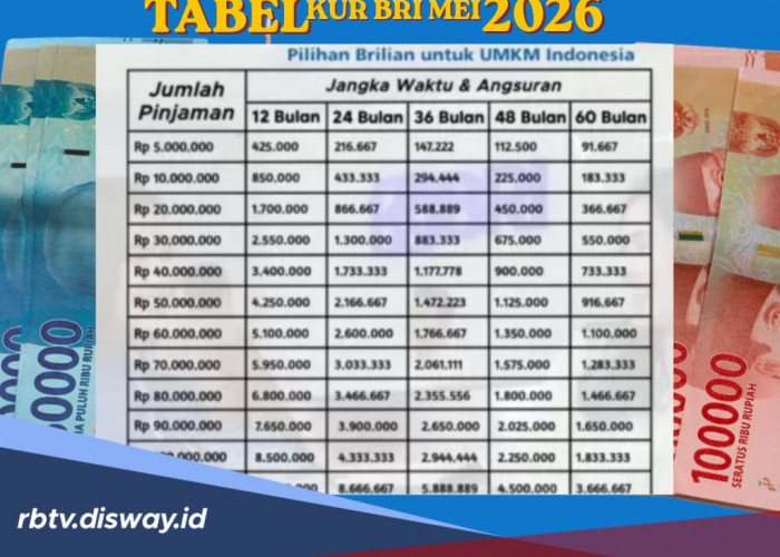 Tabel KUR BRI Mei 2026 Pinjaman Rp 150 Juta, Apa Saja yang Dinilai Mantri dari Jenis Usaha Debitur