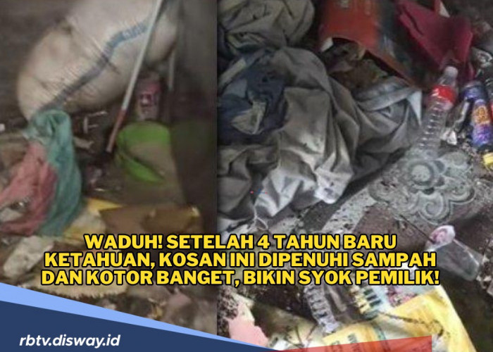 Bikin Syok! Setelah 4 Tahun Baru Ketahuan, Ternyata Kontrakan Ini Kotor dan Penuh Sampah