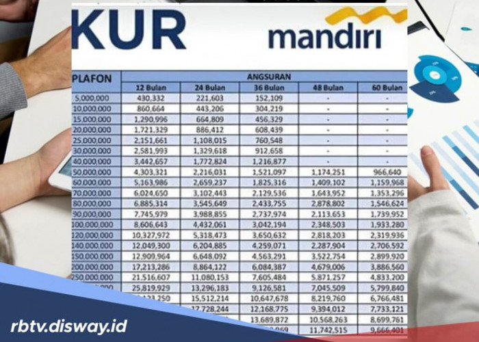 Apa Saja Jenis Sektor Usaha yang Diprioritaskan Sebagai Penerima KUR Bank Mandiri Plafon Rp 10 Juta?