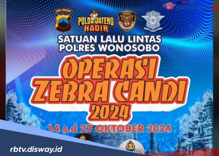 Ada Razia Kendaraan, Ini Titik Lokasi Operasi Zebra Candi 2024 di Wonosobo