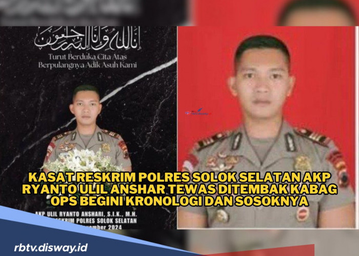 Sosok AKP. Ryanto Ulil Anshar yang Ditembak Kabag Ops Polres Solok Selatan, Sama-sama Pernah Jadi Kapolsek