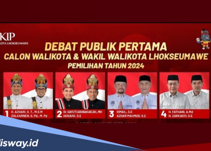 Hasil Perolehan Suara Sementara Pilwalkot Lhokseumawe 2024