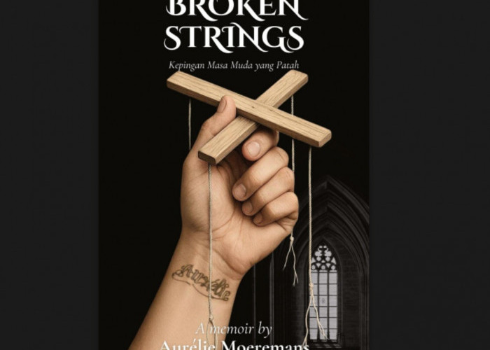 Bedah Kisah Pilu Aurelie Lewat Sampul Buku Broken Strings: Fragments of a Stolen Youth