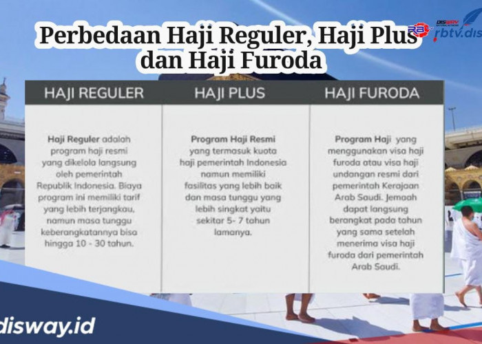 Ini 7 Perbedaan Haji Regular, Haji Plus dan Haji Furoda, Nomor Dua Penentu Segalanya