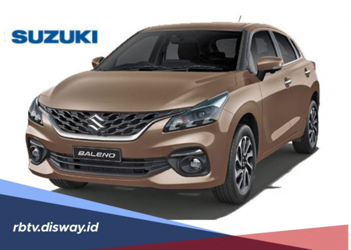 Simulasi Kredit Mobil Suzuki Baleno, Segini DP dan Cicilan Tiap Bulannya