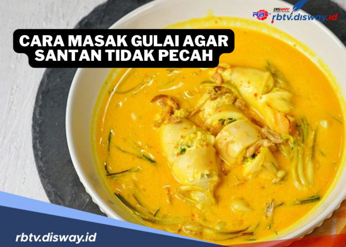 Begini Cara Memasak Gulai Tanpa Santan Pecah, Langsung Dicoba di Rumah 