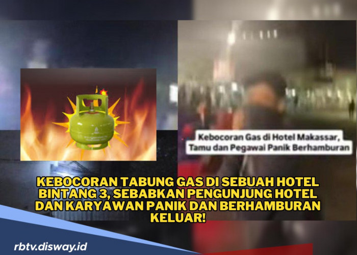 Kebocoran Tabung Gas di Hotel Bintang 3, Tamu dan Karyawan Dievakuasi