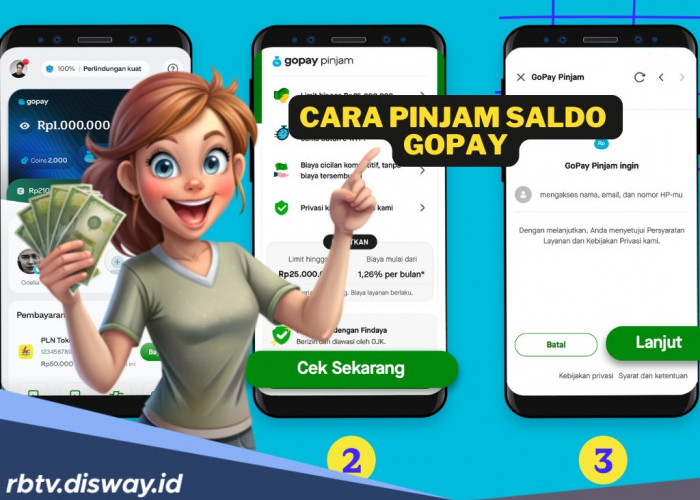 Mudah dan Aman, Begini Cara Pinjam Saldo Gopay, Cukup Modal Foto KTP