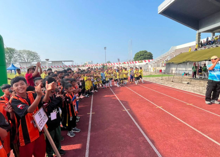 Festival Sepak Bola Nasional U-10 & U-12 Piala Bela Negara Resmi Dibuka di Stadion Sawah Lebar Bengkulu