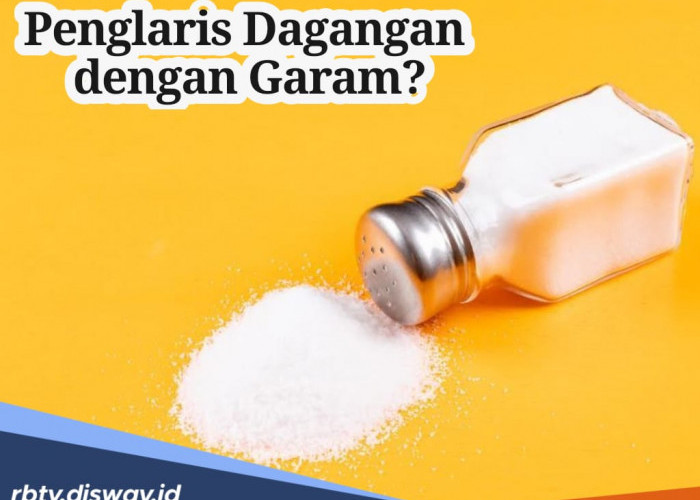 Garam, Dipercaya Jadi Penglaris Dagangan, Begini Cara Menggunakannya