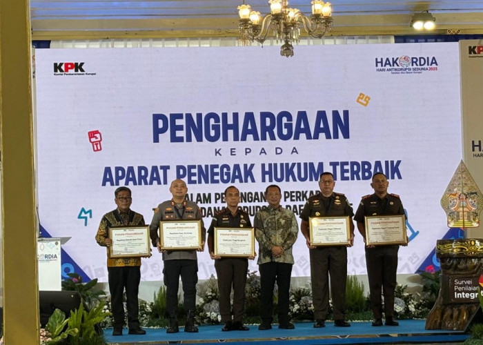 MANTAP!!! Kejati Bengkulu Raih Peringat 1 Nasional Penanganan Perkara Tipikor 2025